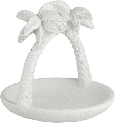 شيالة تقديم جبس السيف غاليري، 16.5x16.5x15 سم، دائري، مسكة يد - أبيض product image 2