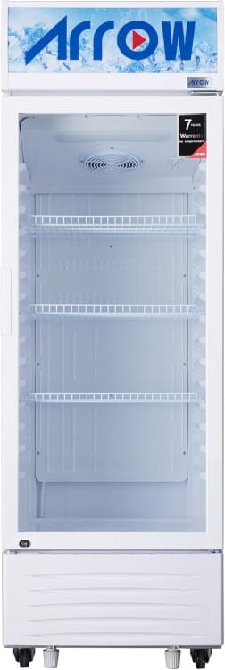 ثلاجة عرض دبفروست ارو، 243 لتر، 8.6 قدم، 3 ارفف، RO-250SCK - ابيض product image