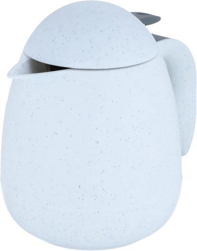 Al-Rhine thermos, compressor, 0.5 litres, thermal glass inner container, plastic outer shell - white product image 5