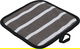 Alsaif Gallery Oven Glove Set with Cloth Bowl Holder, 2 Pieces - Brown White product image 3