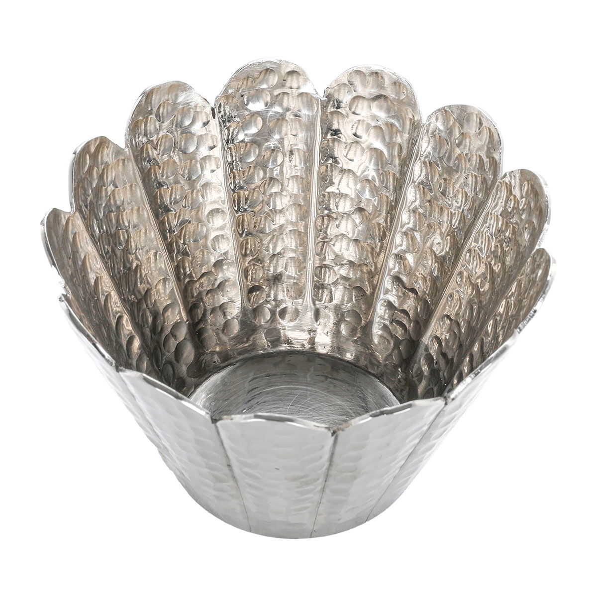 زبدية تقديم حديد السيف غاليري، 12×12×8.4 سم، دائري - فضي product image 2