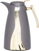Karma Saif Gallery Thermos Set, 1/1 Liter, 2 Pieces, Inner Glass, Pressure Cooker - Golden Grey product image 4