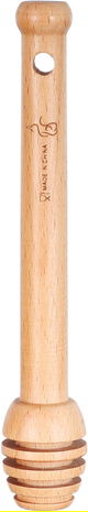 ملعقة عسل خشب السيف غاليري، 14×2.5 سم - بني product image 2