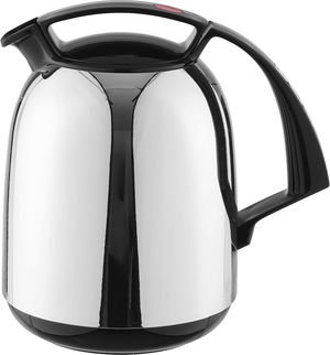 ترمس روتبونت، 1 لتر، الخامة الداخلية زجاج حراري - فضي اسود product image 1