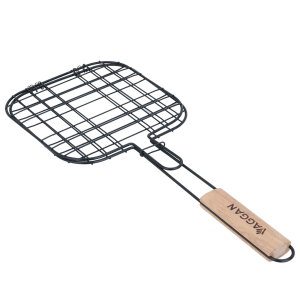 Al Saif Gallery steel grill grate, 21 x 21 cm, square - black product image 2