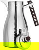 Alsaif Gallery Falwah Thermos Set, 2 Pieces, 1/1 Liter, Glass inner container, Stainless Steel Body - Silver product image 8