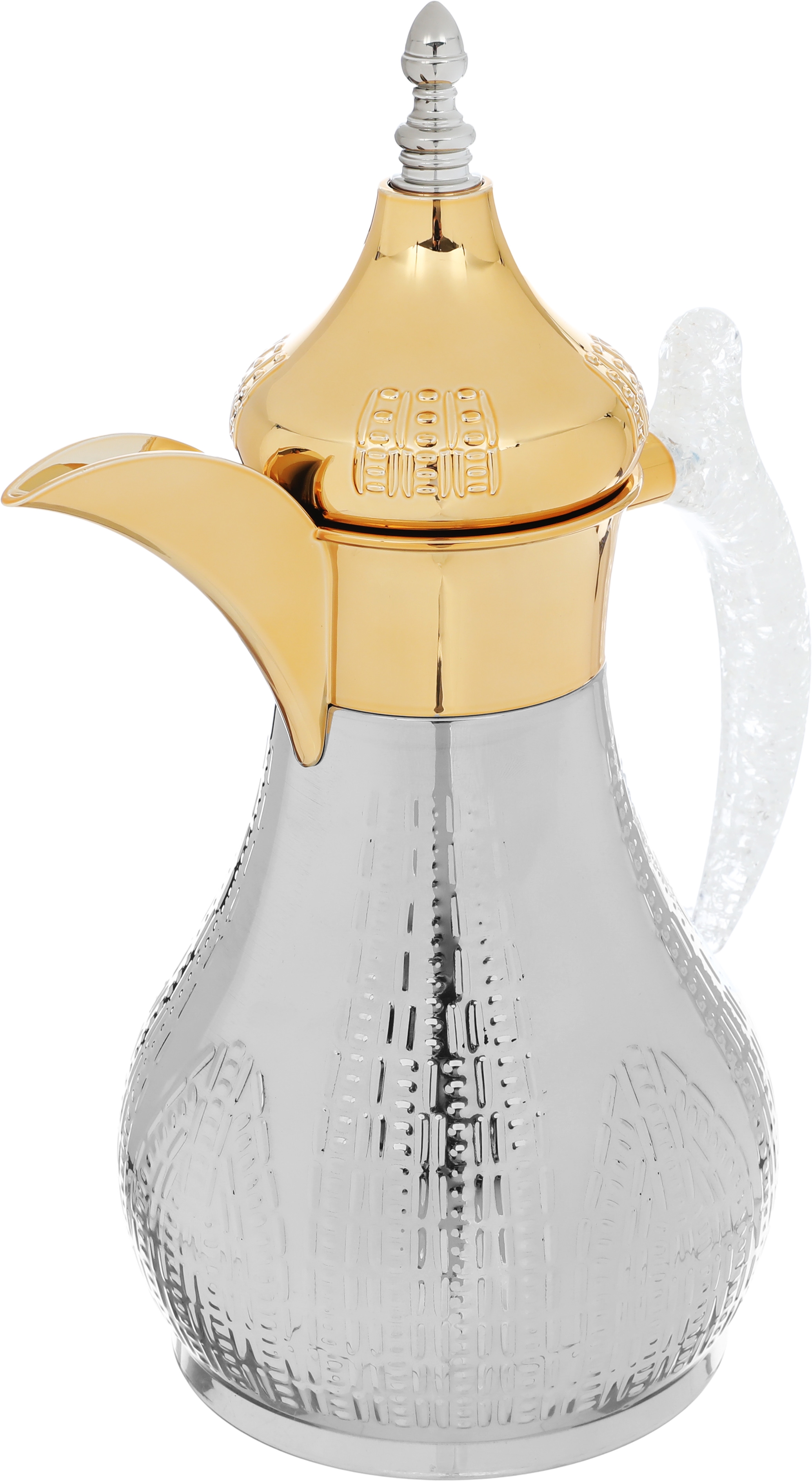 Al Saif Gallery Haila Thermos, 1.2 liters, steel inner case, steel outer case - silver product image 4