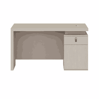 مكتب إداري مودرن خشب MDF، 75×140×70 سم - بيج product image 2