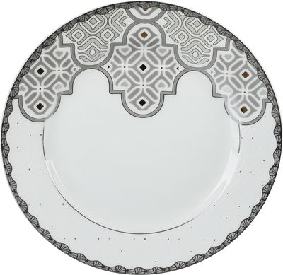 طقم سفرة بورسلان زجاج السيف غاليري، 61 قطعة، منقوش - ابيض شفاف product image 17