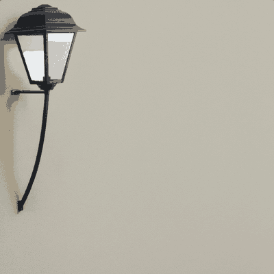 Norco Aluminum Glass Outdoor Wall Light, E27 Bulb Base, 110x36cm - Black product image 3