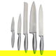 طقم سكاكين استيل باستاند السيف غاليري، 6 قطع - فضي product image 2