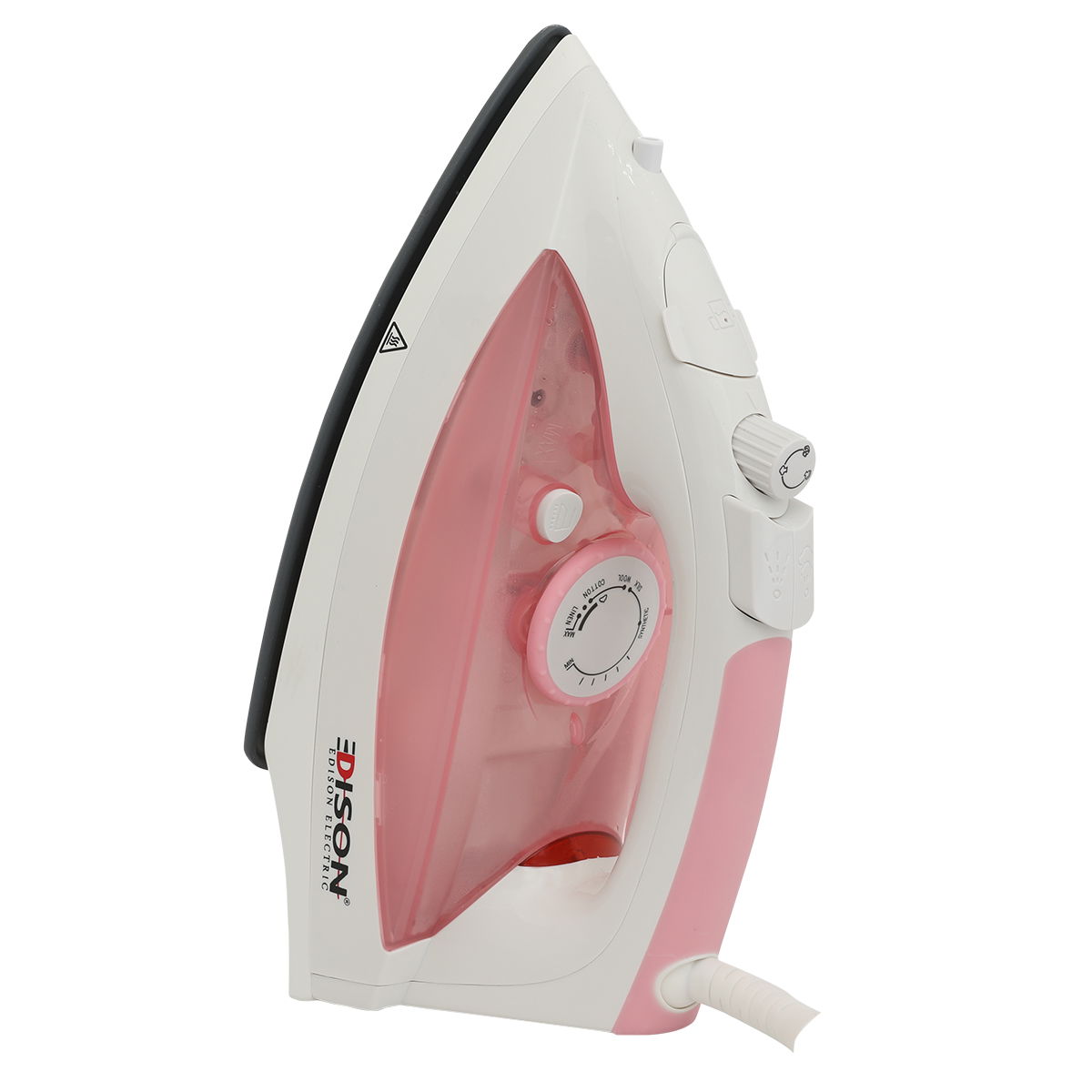 Edison Steam Iron, 280 Ml, 2200 Watt, Ceramic - Pink product image 3