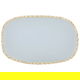 صحن حلا زجاج السيف غاليري، 28×17.5×2.5 سم - شفاف product image 1