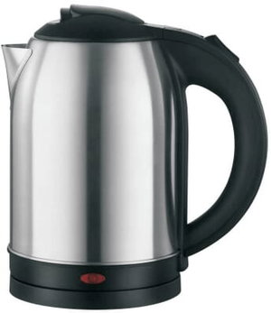 غلاية كهربائية تايفون، 2200 واط، 2 لتر، مؤشر ضوئي، TY-01-011 - فضي اسود product image