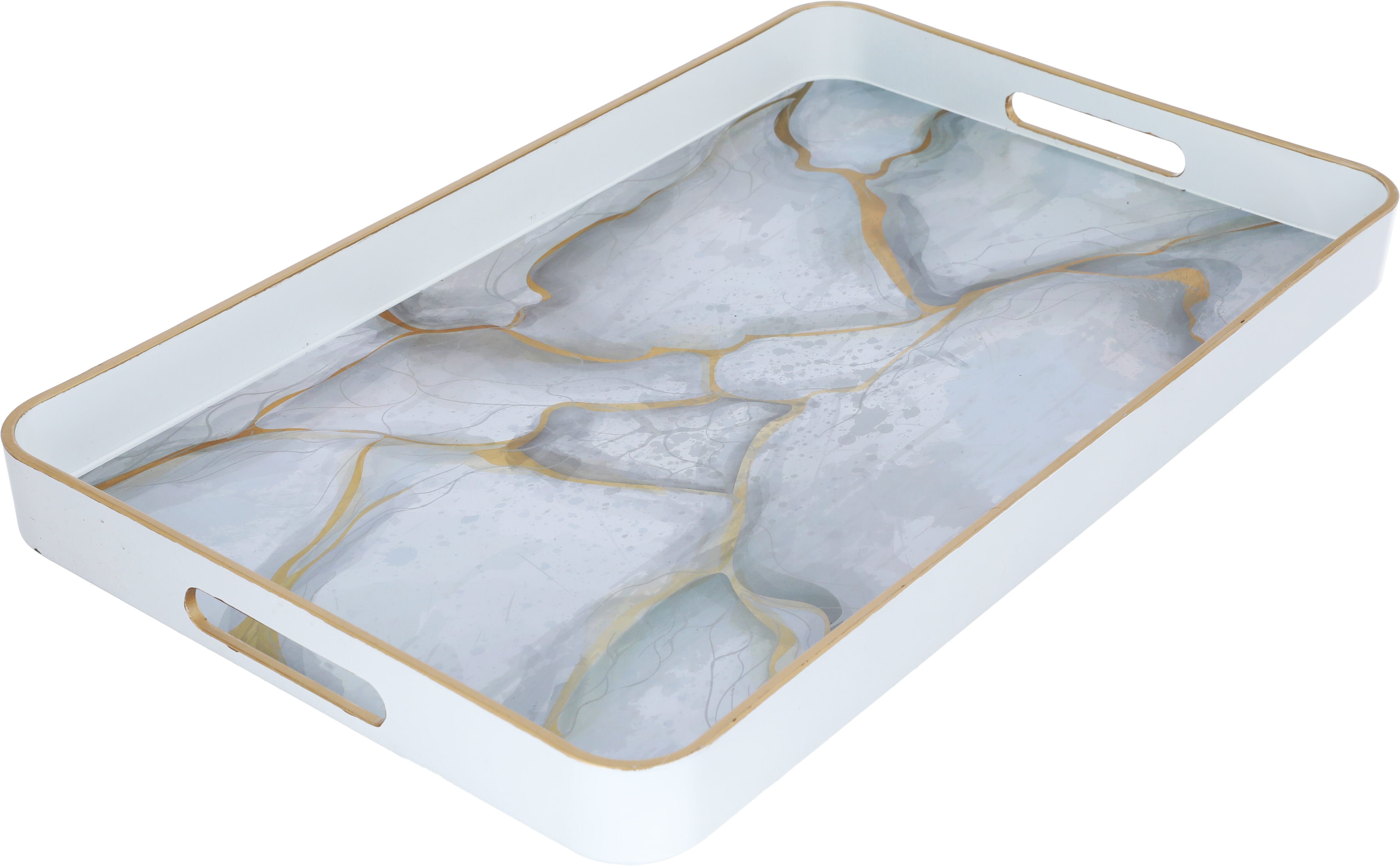 طوفرية تقديم فايبر السيف غاليري، 4×30×4.3 سم، مستطيل  - رمادي product image 2