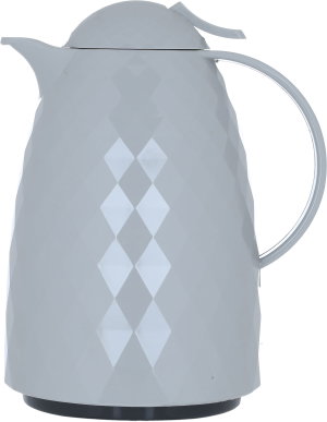 ترمس ديبا، 1 لتر، حافظة داخلية زجاج حراري - رمادي فاتح product image 2