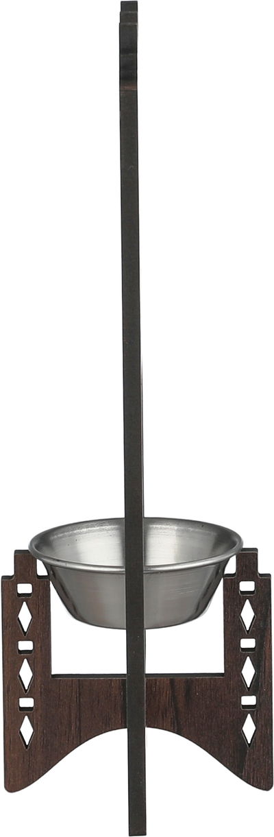 مبخرة أجودية السيف غاليري، 8x8x22 سم - بني داكن product image 5