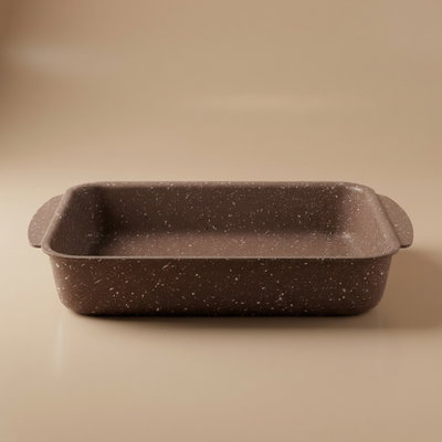 صينية فرن جرانيت صافلون، 4 لتر، 31x23 سم - بني product image 1
