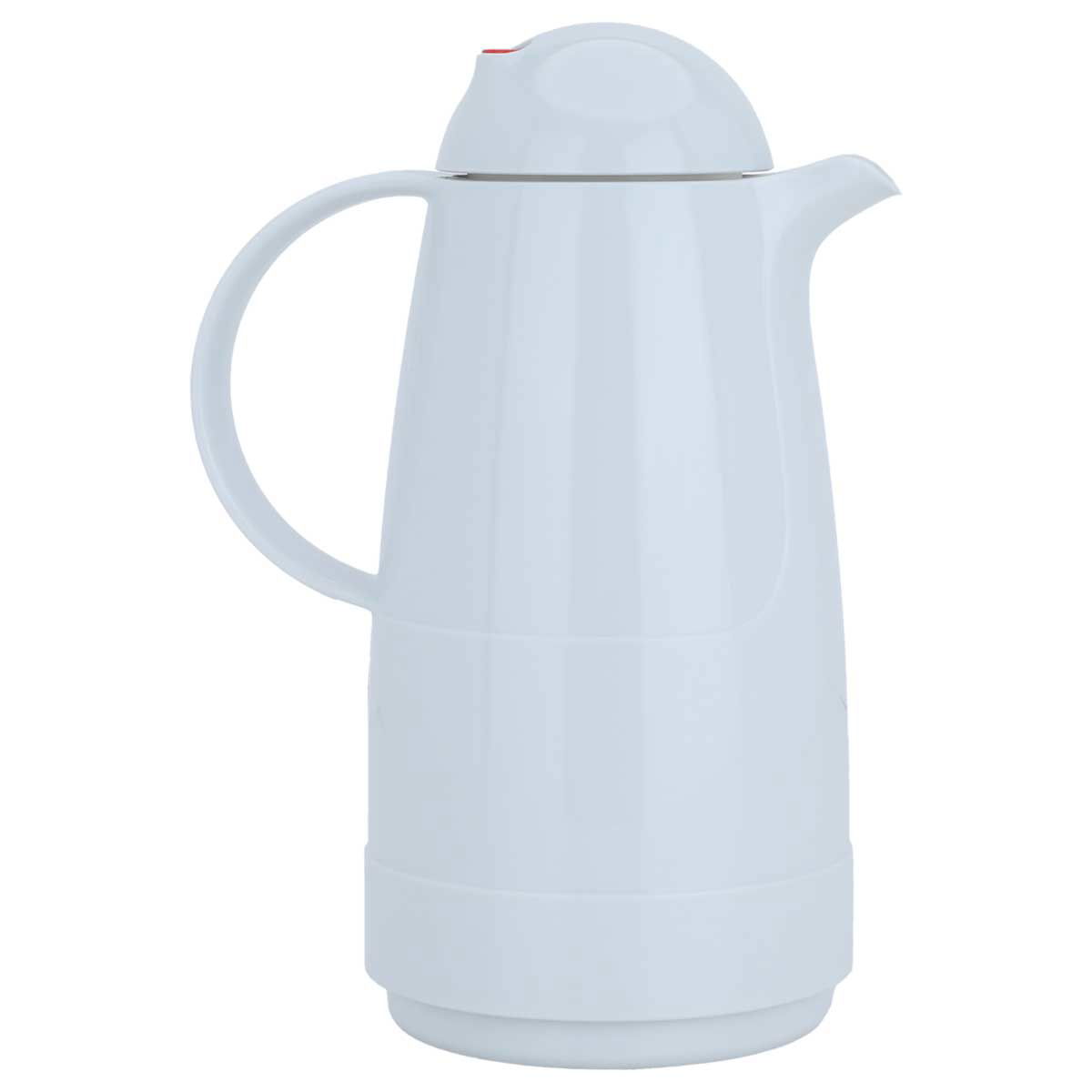 Rotpont glass thermos, 500 ml, plastic outer shell - white product image