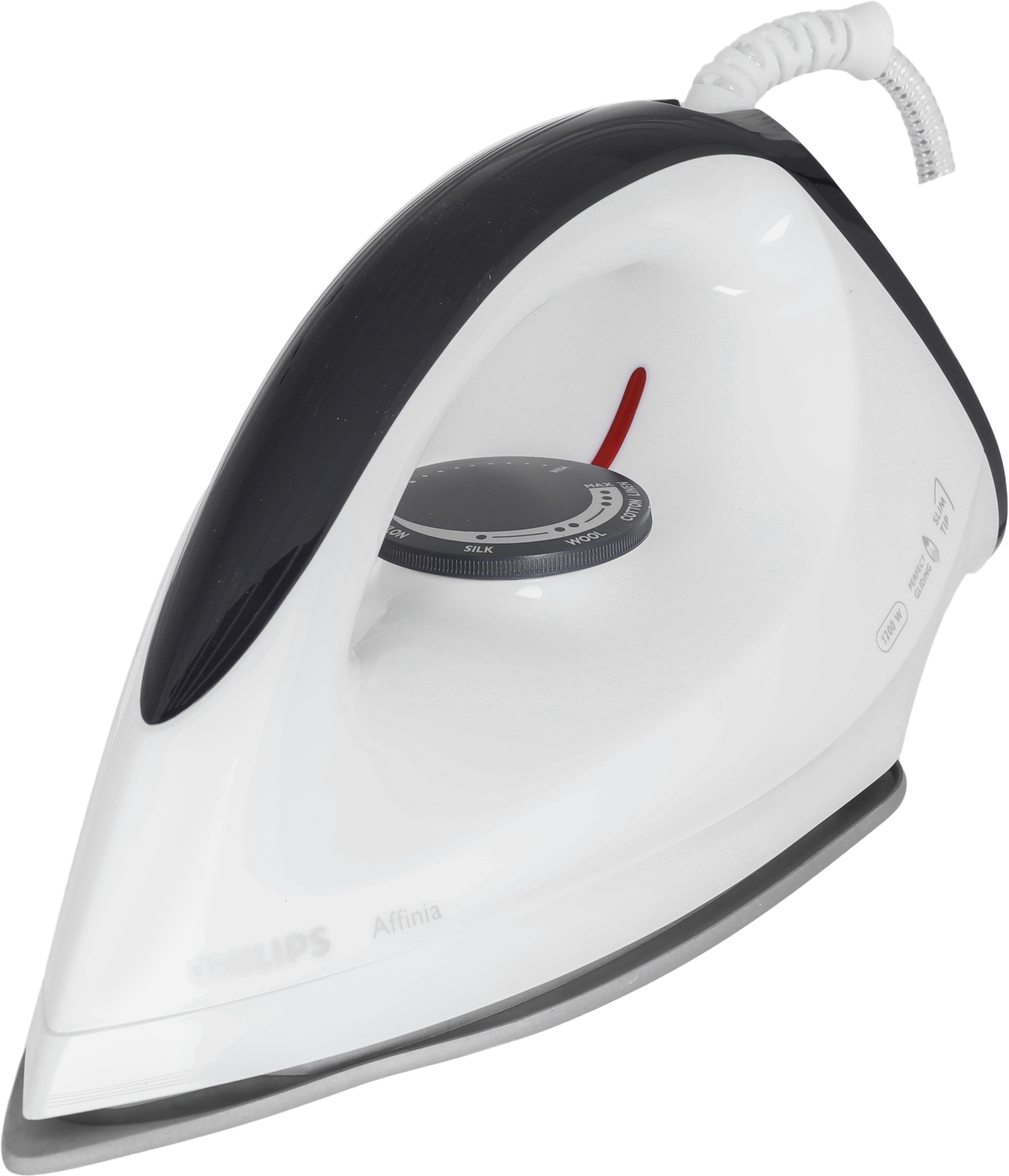 Steel Philips Dry Iron, 1200 Watt, GC160/07 - White product image 2