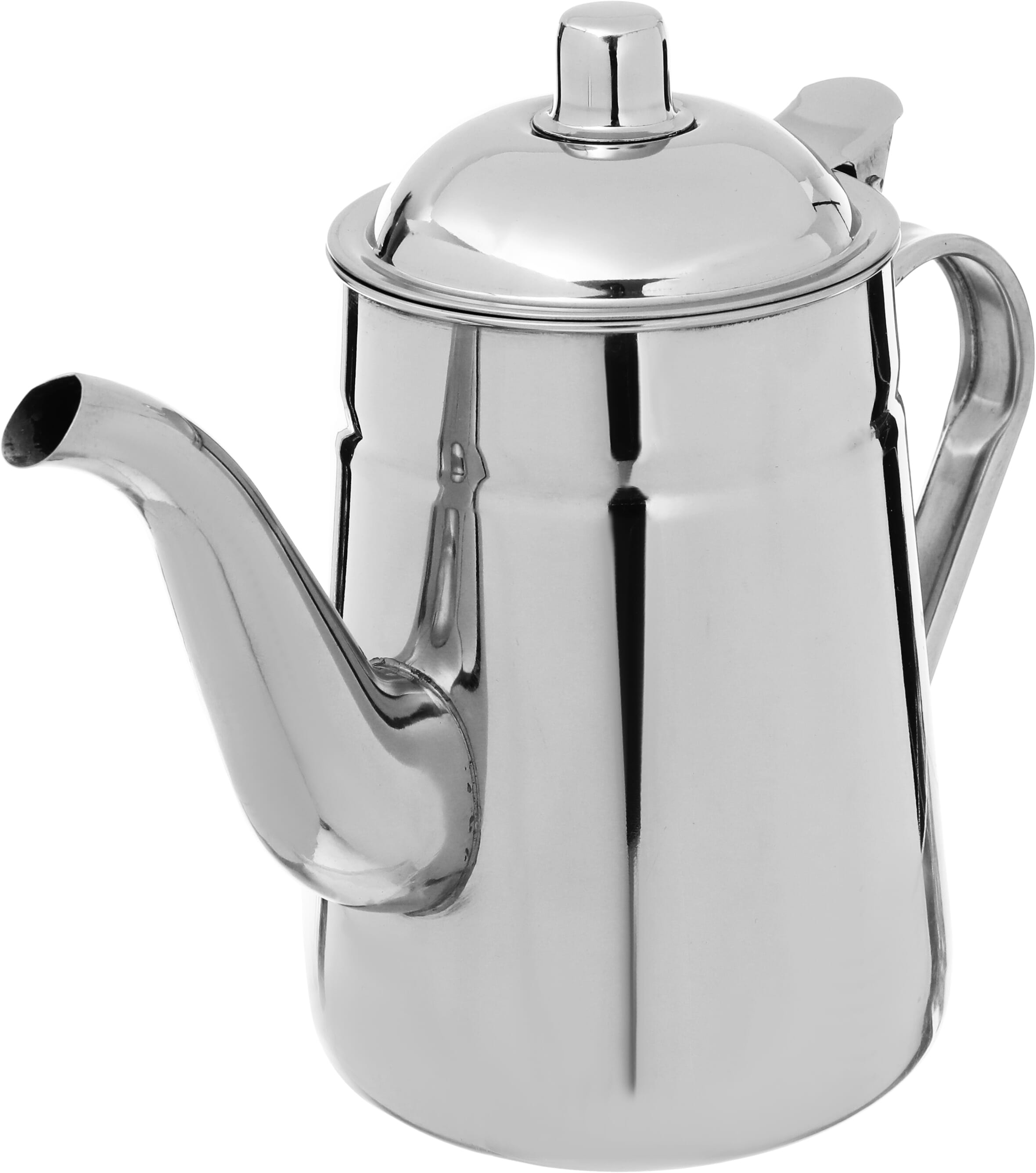 Maxima steel bucket, 2 litres, plain - silver product image 2