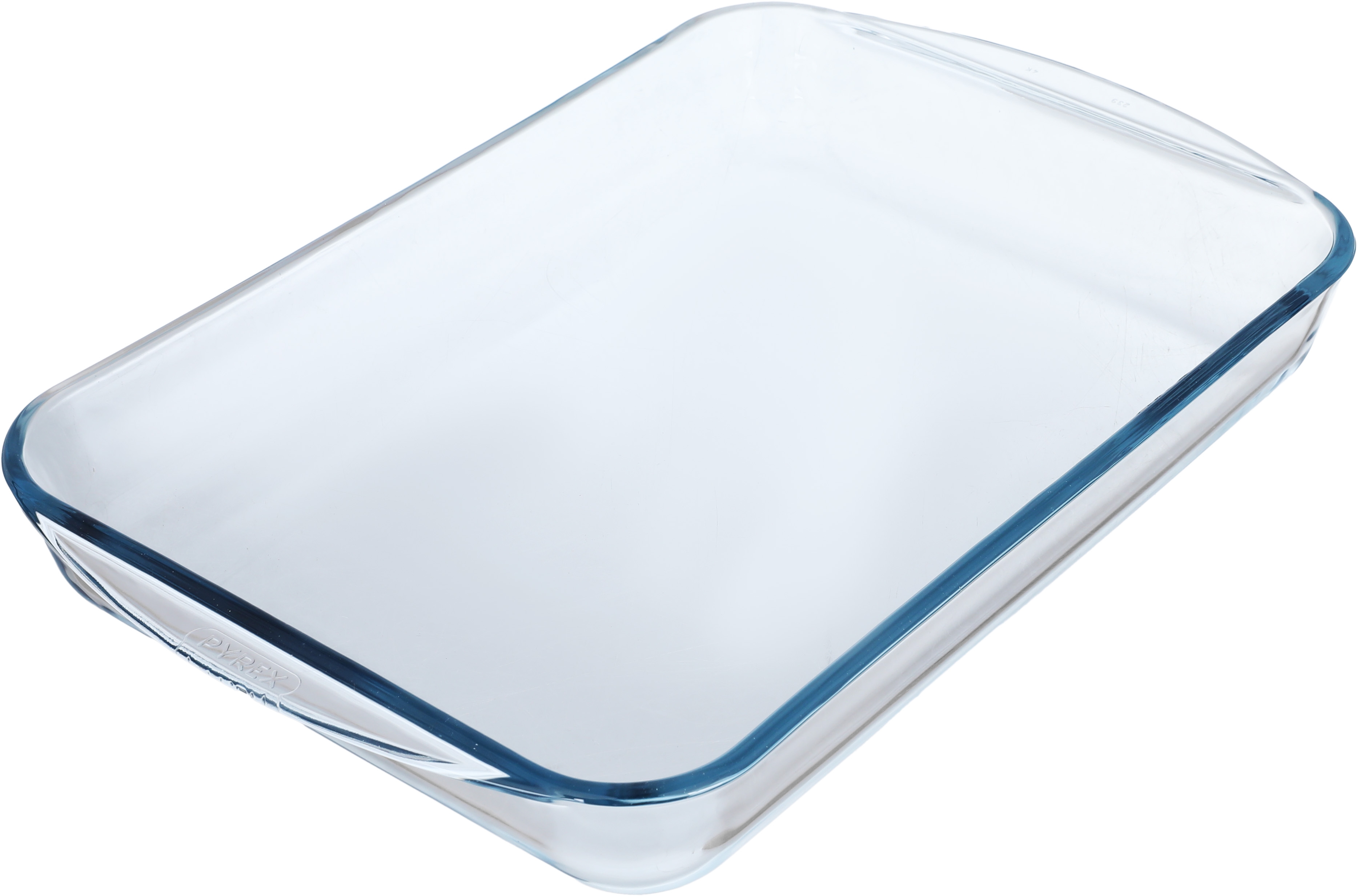 طقم صينية طهي زجاج بايركس، 2 قطعة، مستطيل - شفاف product image 2