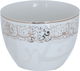 Al Saif Gallery porcelain bowl and plate set, 4 pieces - white product image 4