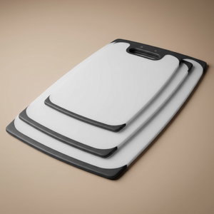 طقم ألواح تقطيع مستطيلة بلاستيك السيف غاليري، 3 قطع - أبيض product image