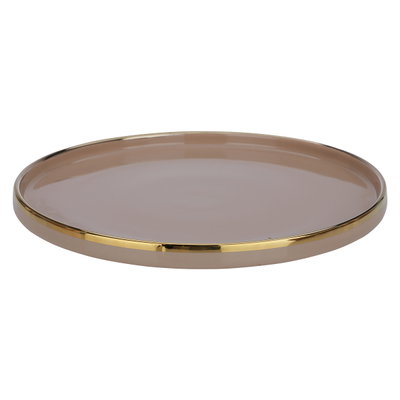 طقم سفرة بورسلان السيف غاليري، 24 قطعة - بني product image 3