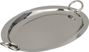 طوفرية ستانلس ستيل السيف غاليري، مقبض دائري، 44.4x31.7x2.8 سم - فضي product image