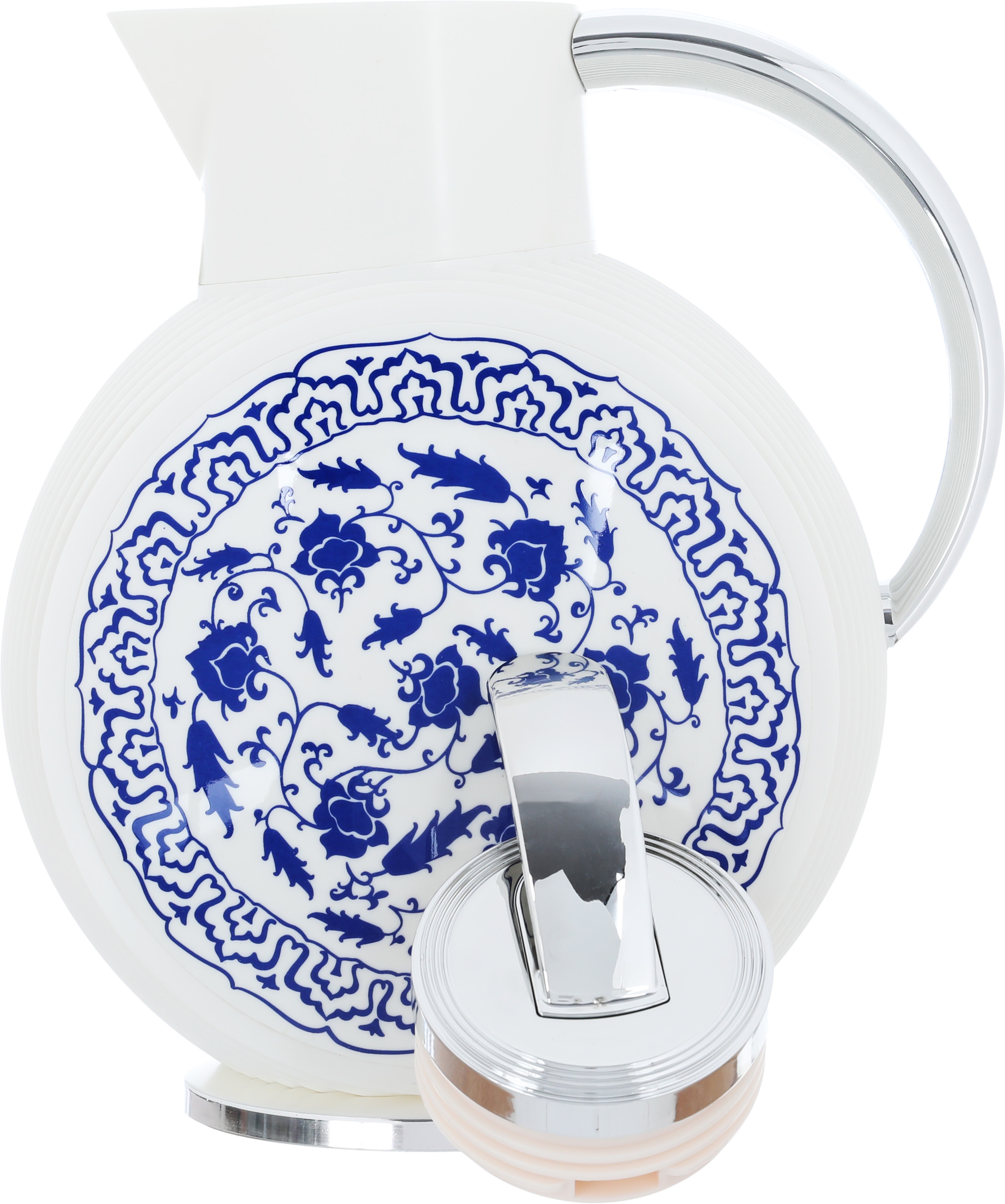 Glory Al-Jawhara Thermos, 900 ml, glass inner container, plastic outer shell - white product image 4