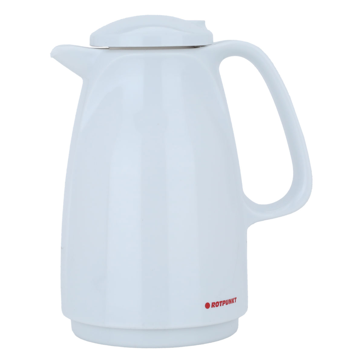 Rotpont thermos, 500 ml, glass inner shell, plastic outer shell - white product image