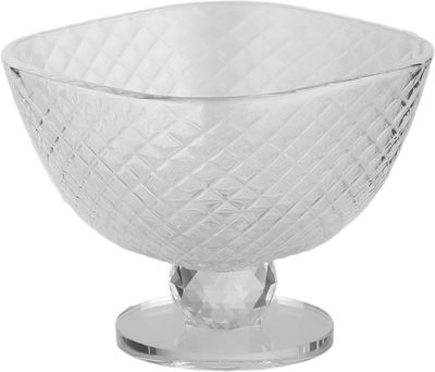 Al Saif Gallery Glass Serving Set, 10x10x8.3 cm, 2 pieces, base - clear product image 2