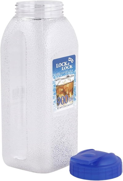 طقم زجاجات مياه لوك اند لوك، 4 قطع، 900 مل - شفاف product image 4