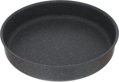 طقم صواني فرن جرانيت هاشفير، 3 قطع، دائري - رمادي غامق product image 4