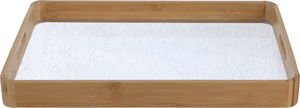 طوفرية اكريلك السيف غاليري، 45×30×4 سم - بني شفاف product image