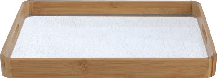 طوفرية اكريلك السيف غاليري، 45×30×4 سم - بني شفاف product image 1