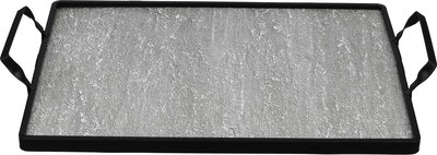 طقم طوفريات ستانلس ستيل بلاستيك السيف غاليري، قطعتين، اطار اسود - اسود رمادي product image 3