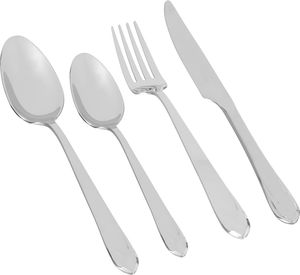 طقم أدوات مائدة استيل السيف غاليري، 24 قطعة - فضي product image