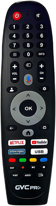 GVC Pro GVC-55GOG900 Smart TV, 55 Inch, QLED, 4K, UHD, Magic Mouse Remote, Google TV - Black product image 3