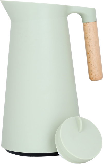 ترمس ليندا تايملس، 1 لتر، حافظة داخلية زجاج حراري - اخضر فاتح product image 3