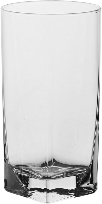 كاسات ماء زجاج باشابتشي، 6 قطع، 305 مل - شفاف product image 3