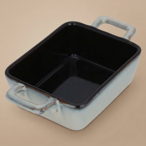 صينية بورسلان السيف غاليري، 14x11x5 سم، مستطيل - ابيض product image