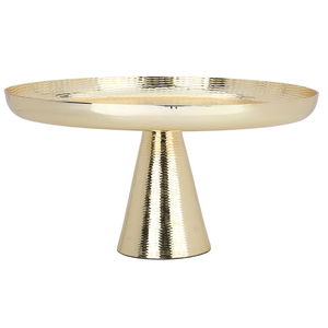 ستاند تقديم استيل السيف غاليري، 30×30×20 سم، دائري، قاعدة - ذهبي product image