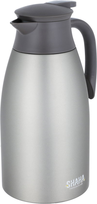 Shaha Steel thermos, 2 liters - grey product image 5
