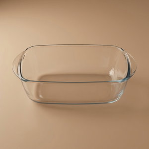 Pyrex Glass Oven Tray, 1.2 L, 23 x 15 x 7 cm - Clear product image