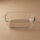 Pyrex Glass Oven Tray, 1.2 L, 23 x 15 x 7 cm - Clear product image 1