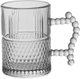 طقم بيالات شاي زجاج السيف غاليري، 6 قطع - شفاف product image 2