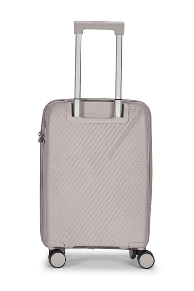 طقم شنط سفر بولي بروبيلين ليمرا، 3 مقاسات، 4 عجلات، بزاوية 360 درجة، LMA-PP519 - بيج product image 3