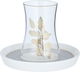 Alsaif Gallery Bialat Tea Serving Set, Glass Coffee Cups, 12 Pieces - White product image 2